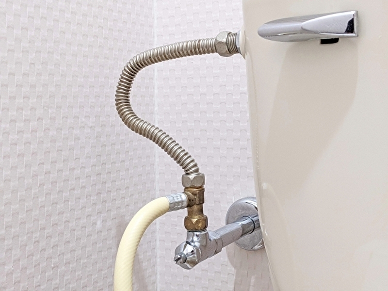 パッキン交換予定のトイレの止水栓
