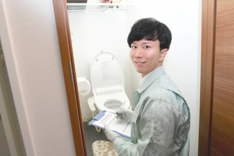 水洗トイレにリフォーム工事
