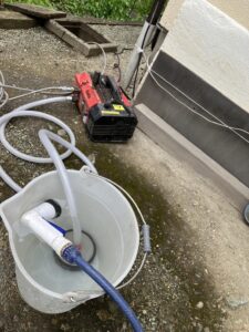 【天童市】トイレのつまり修理・高圧洗浄と給水部品の交換